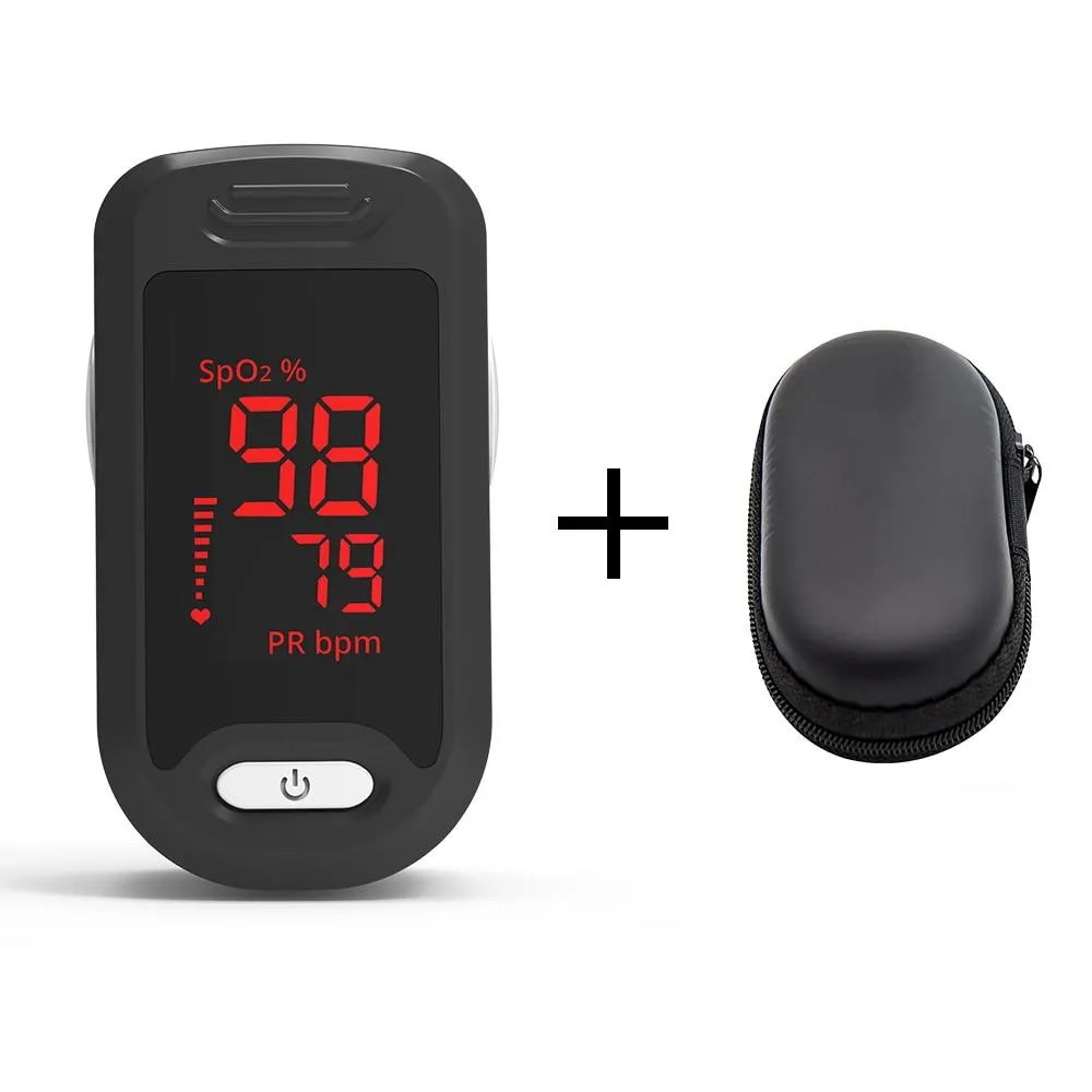 OLED Medical Portable Finger Pulse Oximeter blood oxygen Heart Rate Saturation Meter