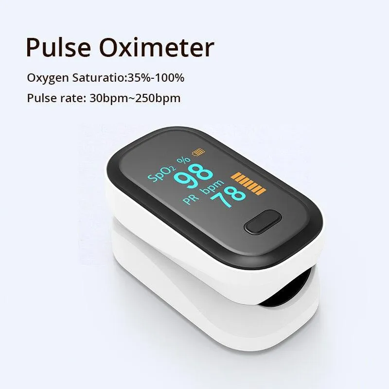 OLED Medical Portable Finger Pulse Oximeter blood oxygen Heart Rate Saturation Meter