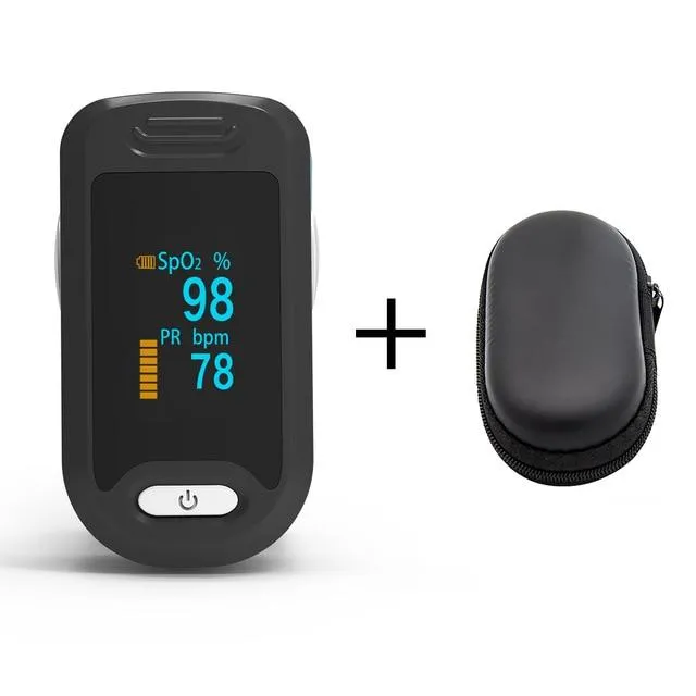 OLED Medical Portable Finger Pulse Oximeter blood oxygen Heart Rate Saturation Meter