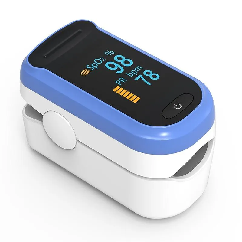 OLED Medical Portable Finger Pulse Oximeter blood oxygen Heart Rate Saturation Meter