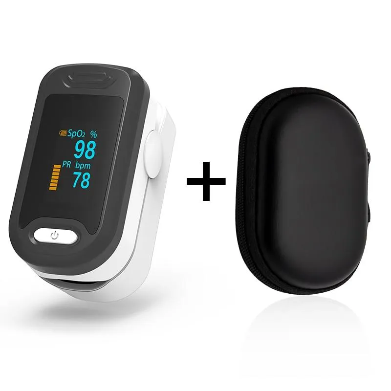 OLED Medical Portable Finger Pulse Oximeter blood oxygen Heart Rate Saturation Meter