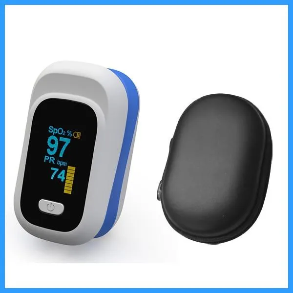 OLED Medical Portable Finger Pulse Oximeter blood oxygen Heart Rate Saturation Meter