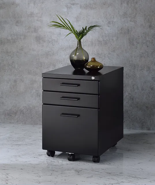 Peden Black File Cabinet