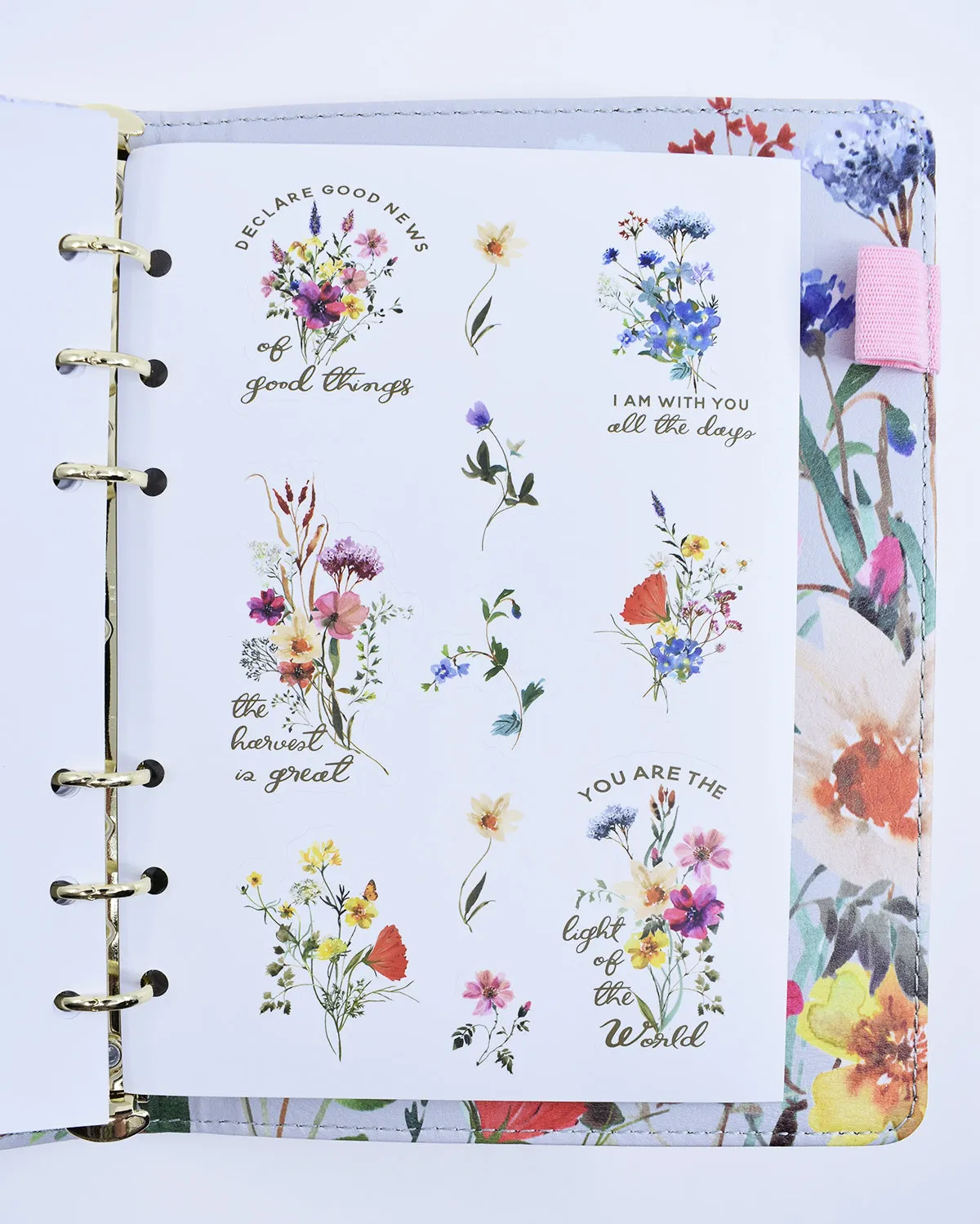 Pioneer Planner / Return Visit Compact Binder : Loose Leaf Pages : 50% off