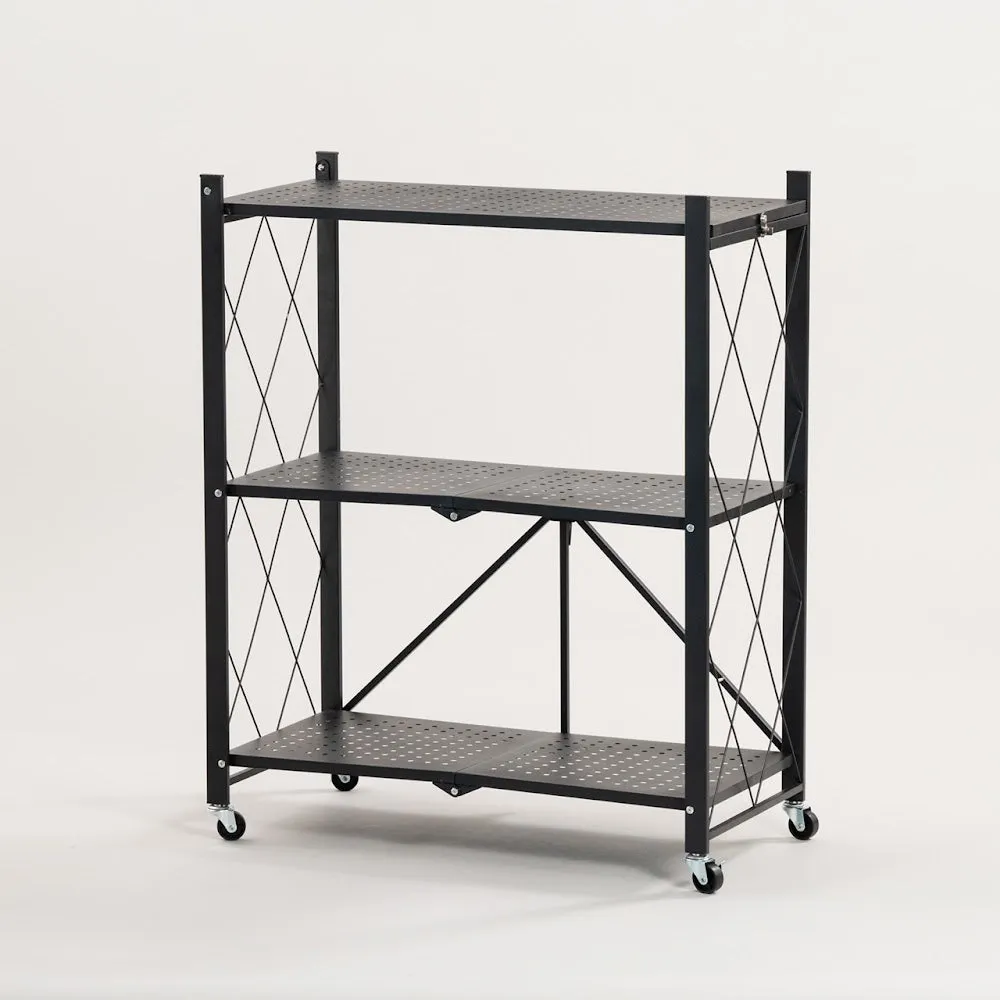 Robinsons Folding Metal Kitchen Rack (Storage Organiser Shelf, Simple Assembly, Portable) - Special Buy