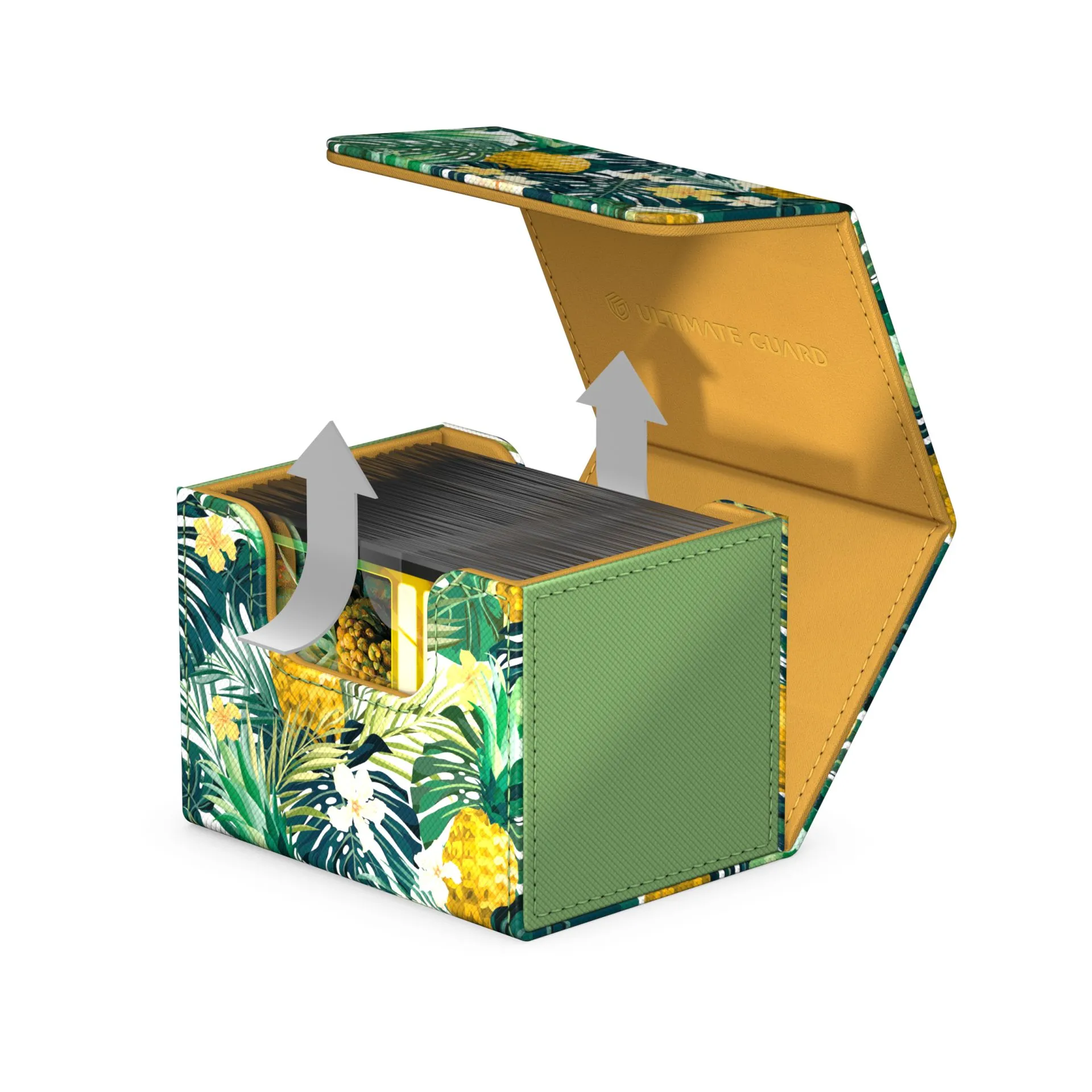 SideWinder Deck Case Xenoskin 100  Floral Places: Bahia Green