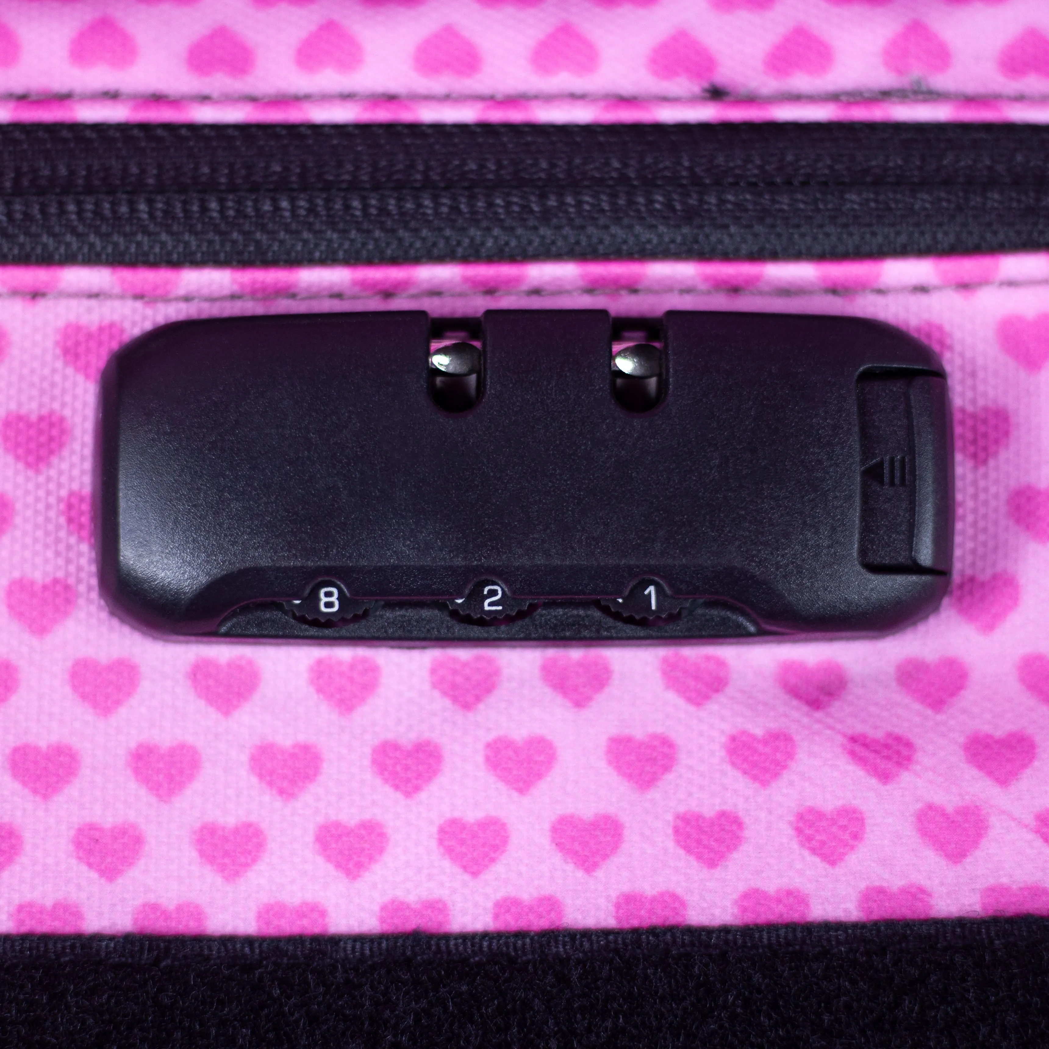 Smell Proof Bag with Lock- Heart