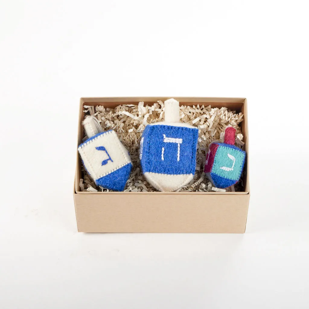 Spinning Dreidel Gift Box Set