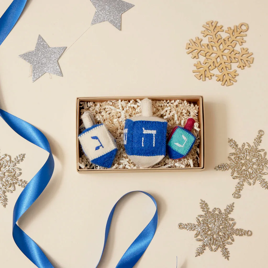 Spinning Dreidel Gift Box Set