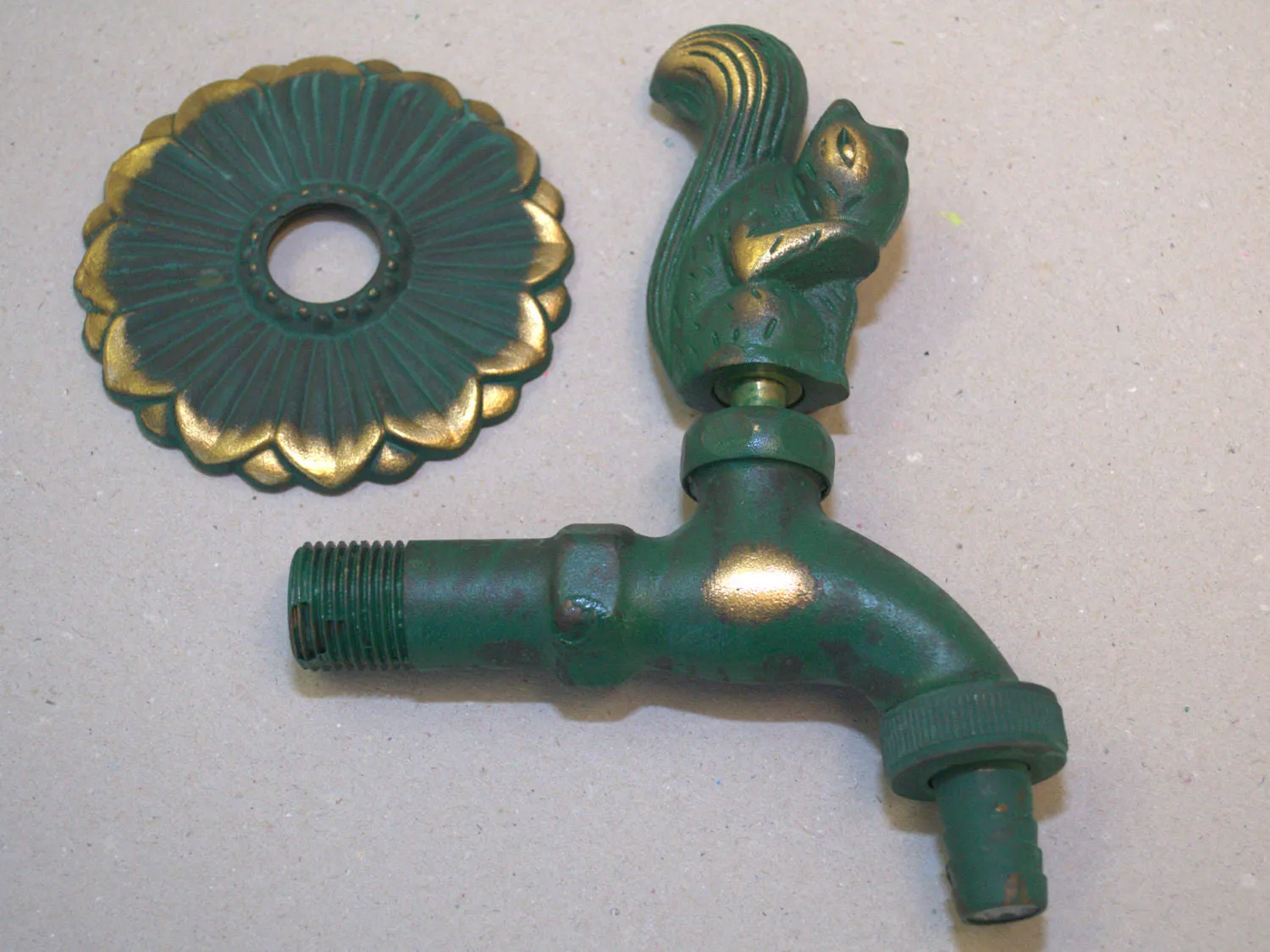 Squirrel Ornamental Garden Tap