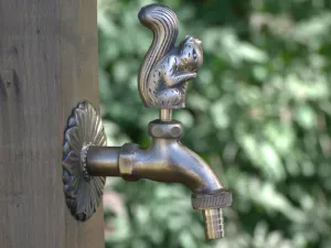 Squirrel Ornamental Garden Tap