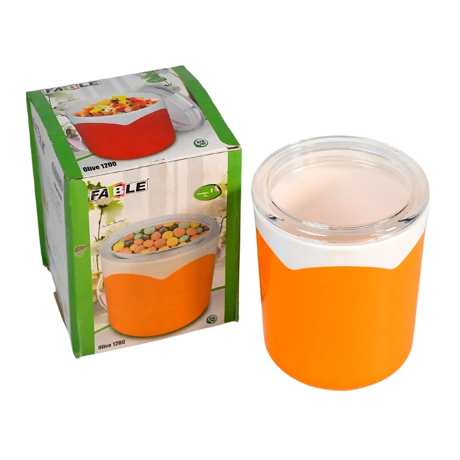 Storage Container Airtight Stackable Container for Kitchen Storage & Home Use