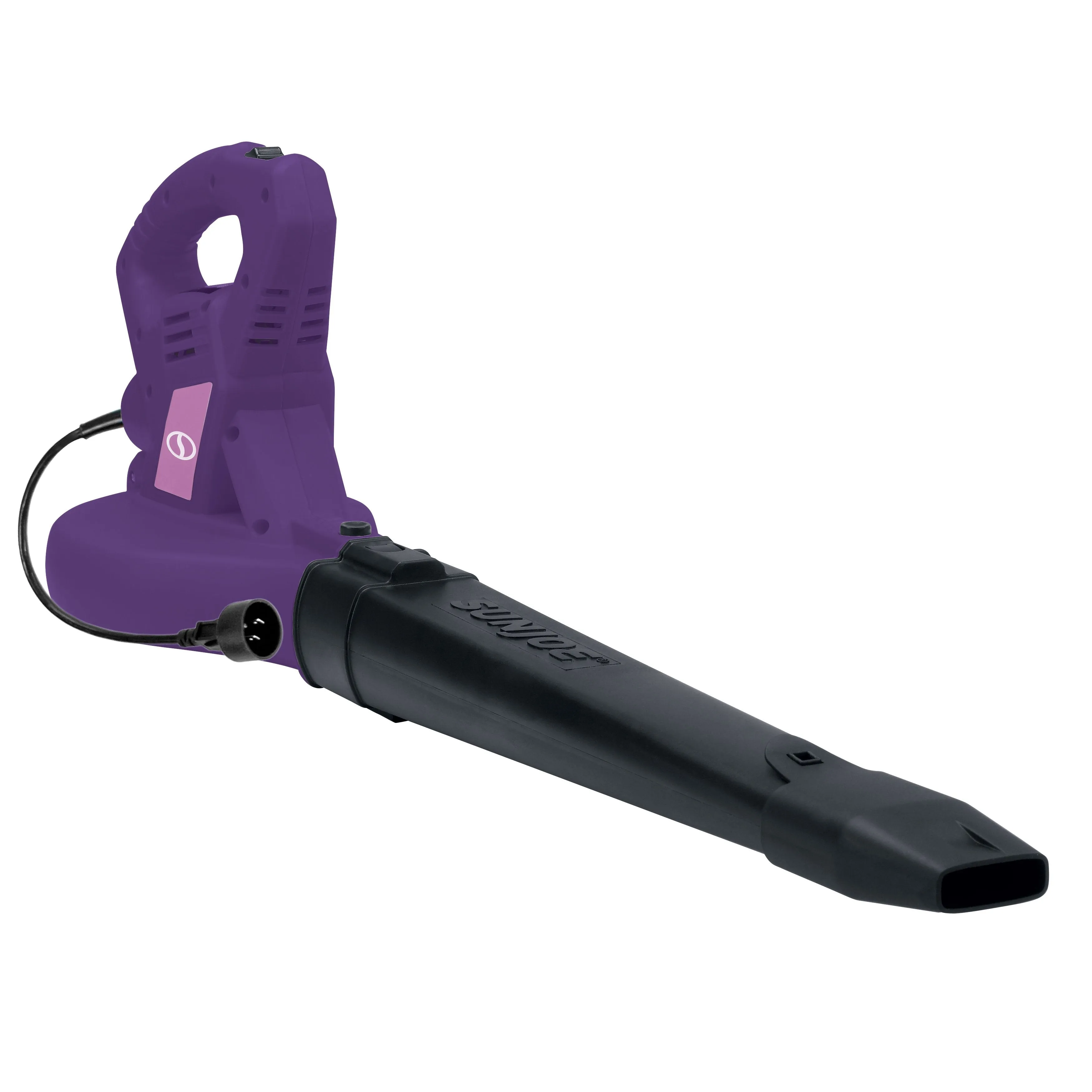 Sun Joe SBJ601E-PRP 2-Speed Electric Blower | 215 MPH | 10 Amp (Purple)