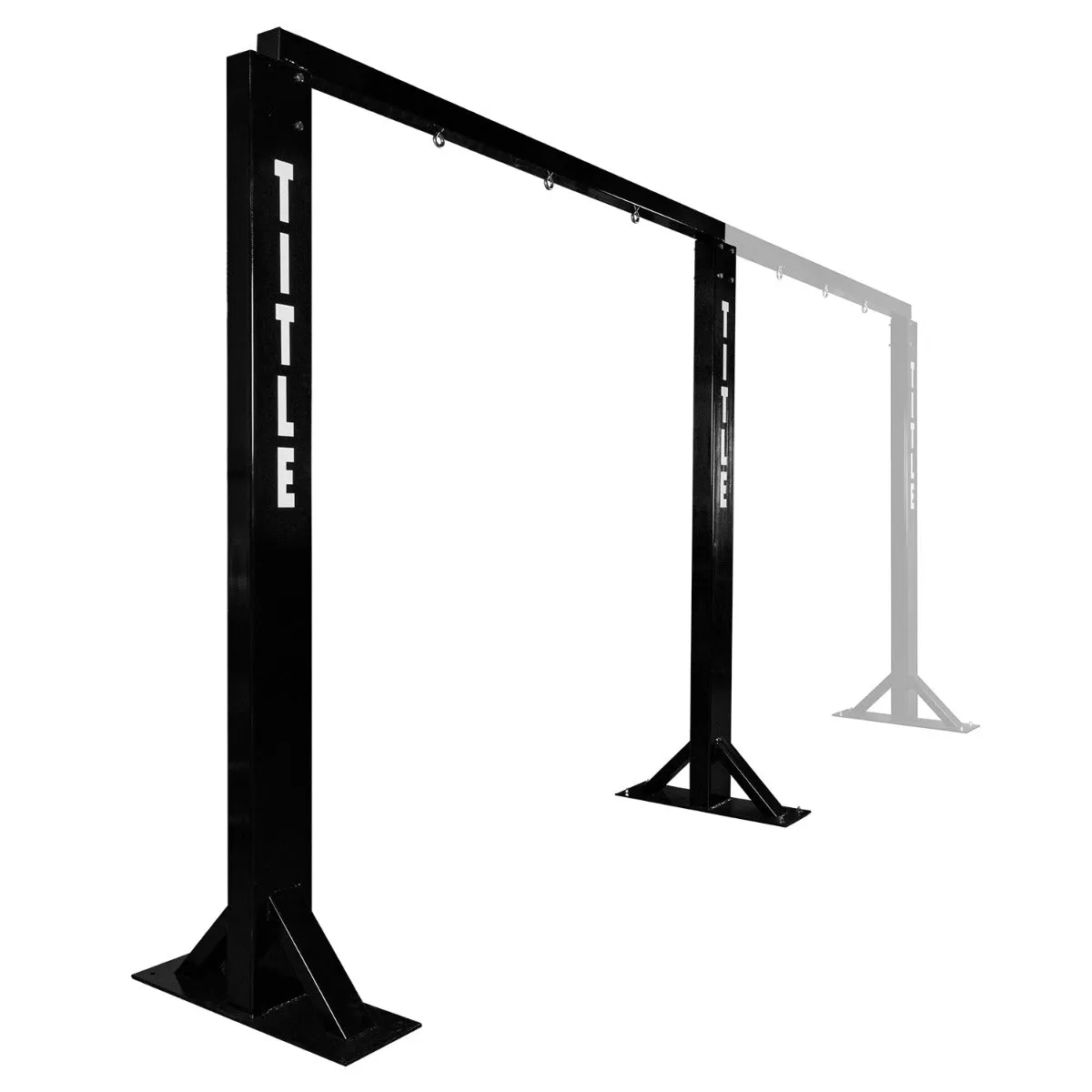 TITLE Boxing Deluxe Multi-Unit Heavy Bag Wall Stand