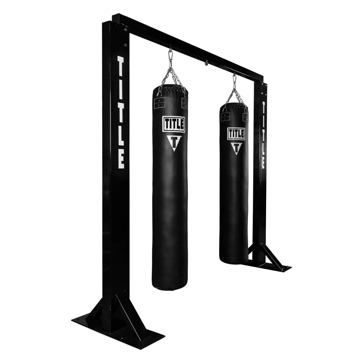 TITLE Boxing Deluxe Multi-Unit Heavy Bag Wall Stand