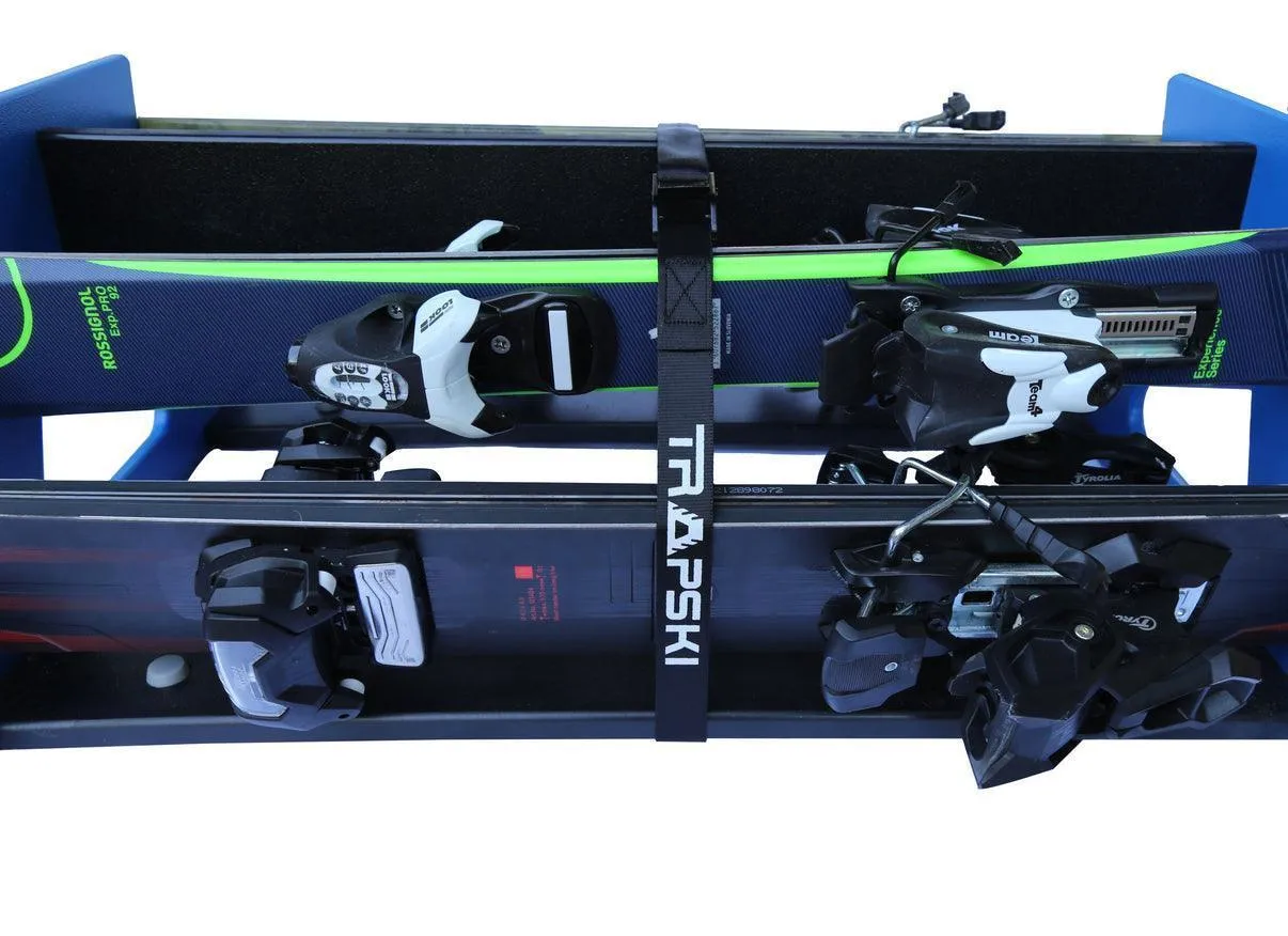 TRAPSKI POWDER DOUBLE Mobile and Snowboard Rack