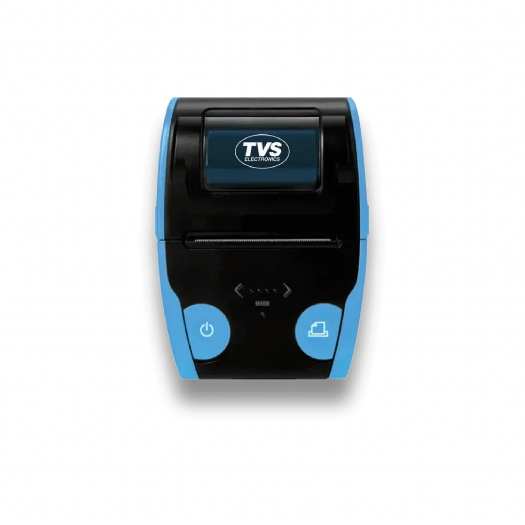 TVS ELECTRONICS MP 280 Lite Mobile Receipt Printer | Ultra-Compact 2 Inch / Bluetooth Connectivity V4.0   USB, For Ticketing, Billing, Hospitality.