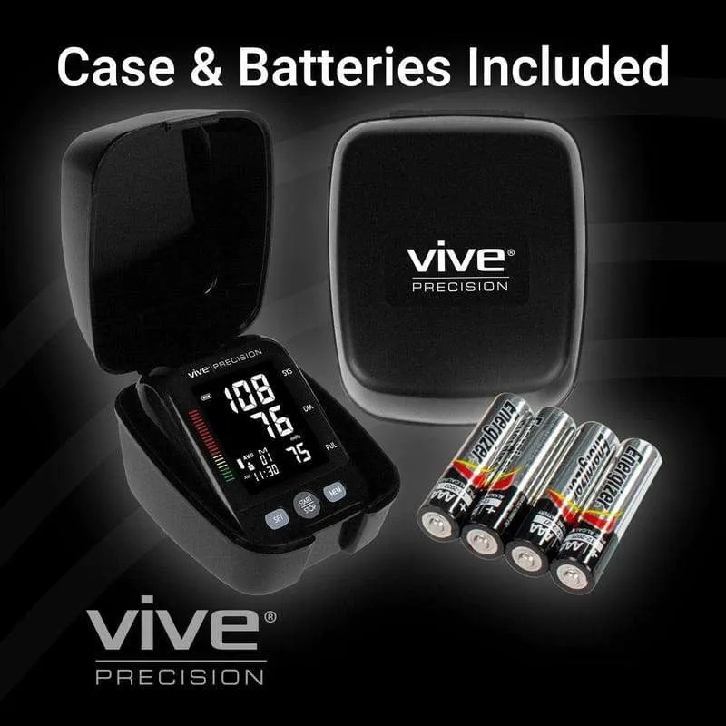 Vive Health Precision Compact Blood Pressure Monitor - Black