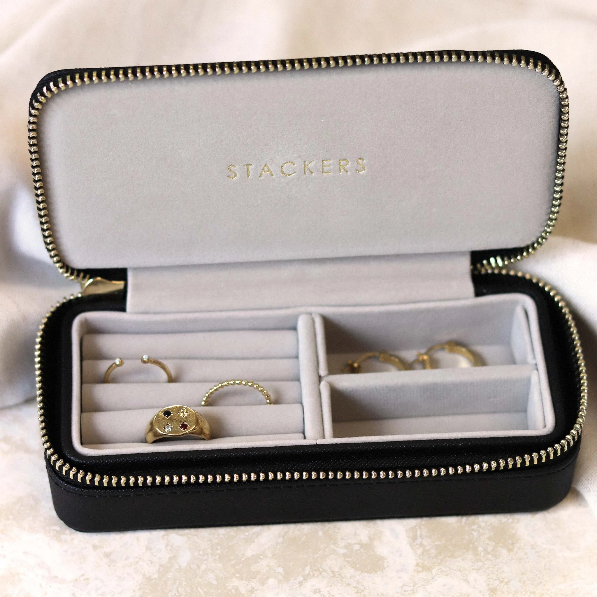 Wanderlust Life x Stackers Travel Jewellery Box - Medium