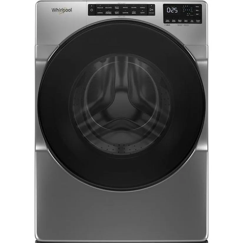 Whirlpool 5.2 cu. ft. Front Loading Washer with Sanitize Cycle WFW5605MC