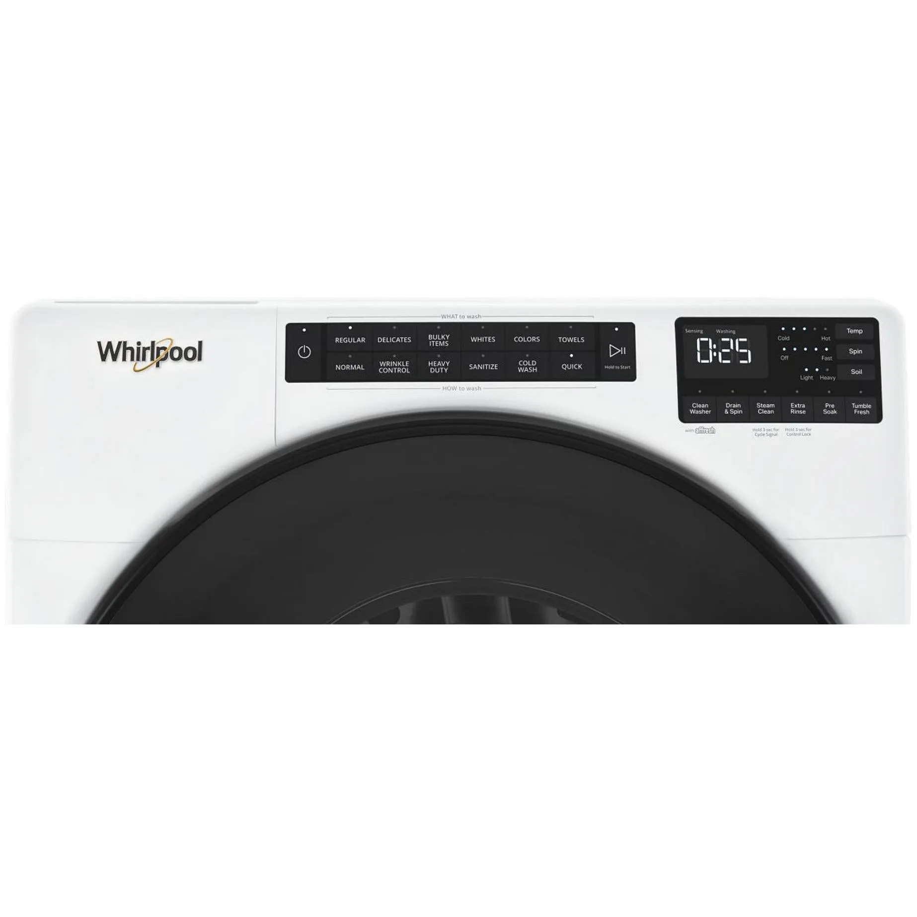 Whirlpool 5.2 cu. ft. Front Loading Washer with Sanitize Cycle WFW5605MW