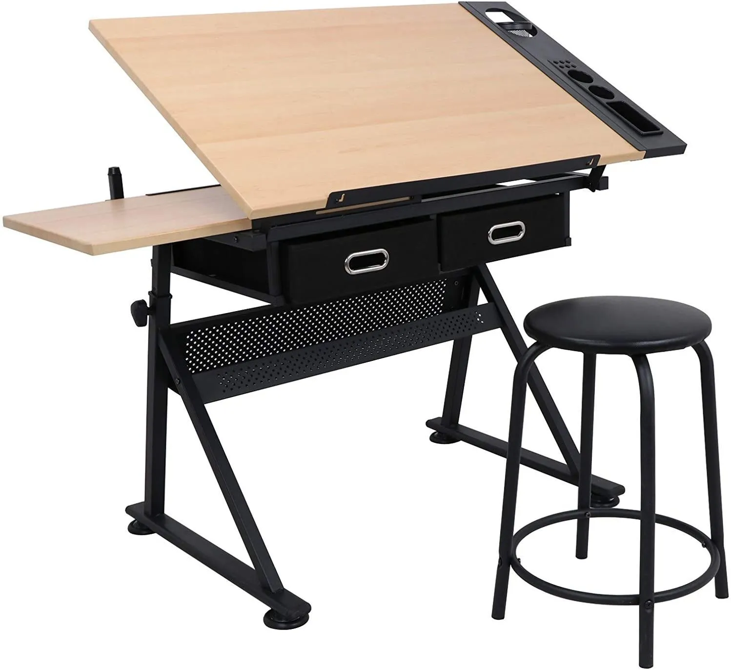 ZENY™ Adjustable Drawing Desk, Drafting Table - Painting, Studying, Office